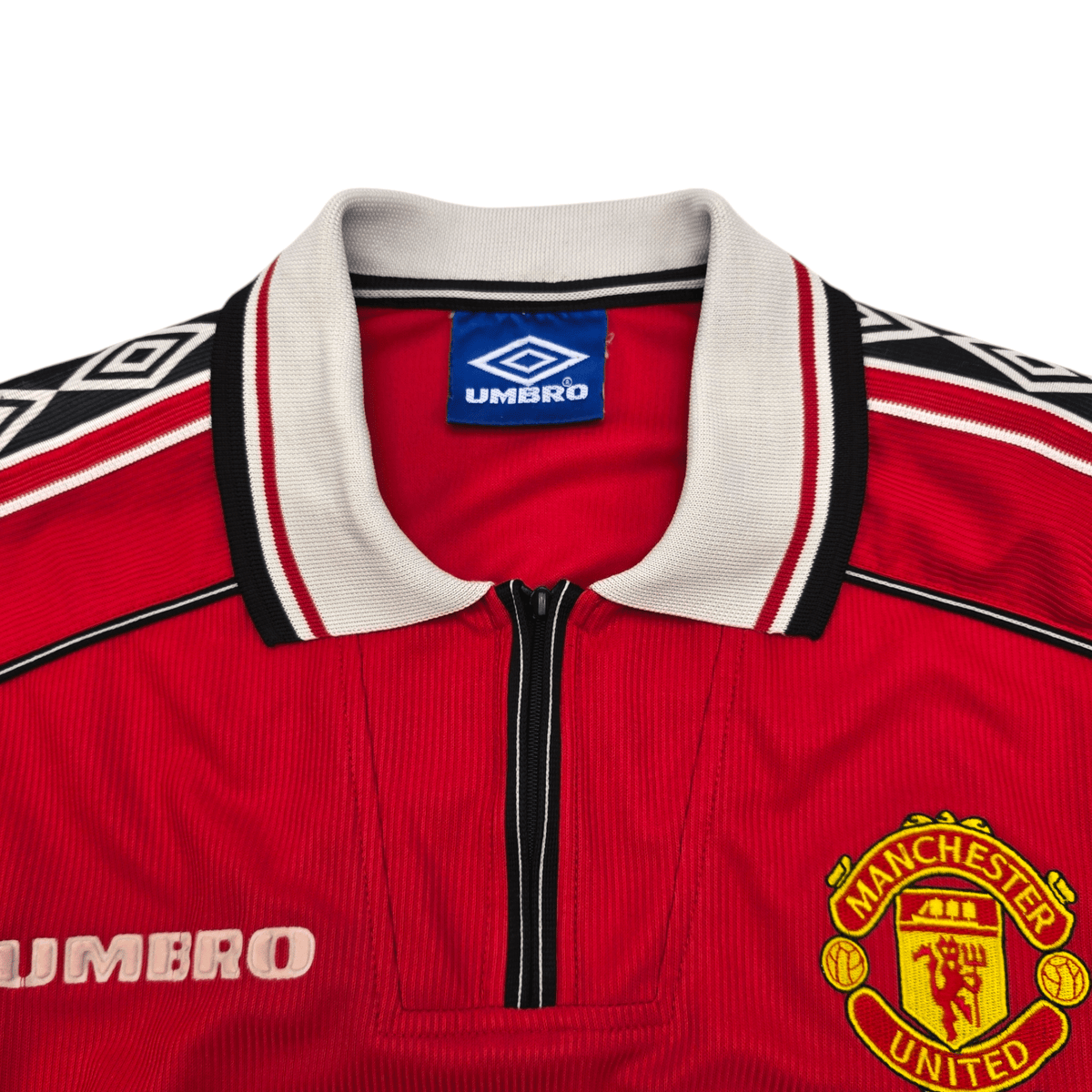 1998/99 Manchester United Home Football Shirt (L) Umbro - Football Finery - FF204290