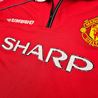 1998/99 Manchester United Home Football Shirt (L) Umbro - Football Finery - FF204290