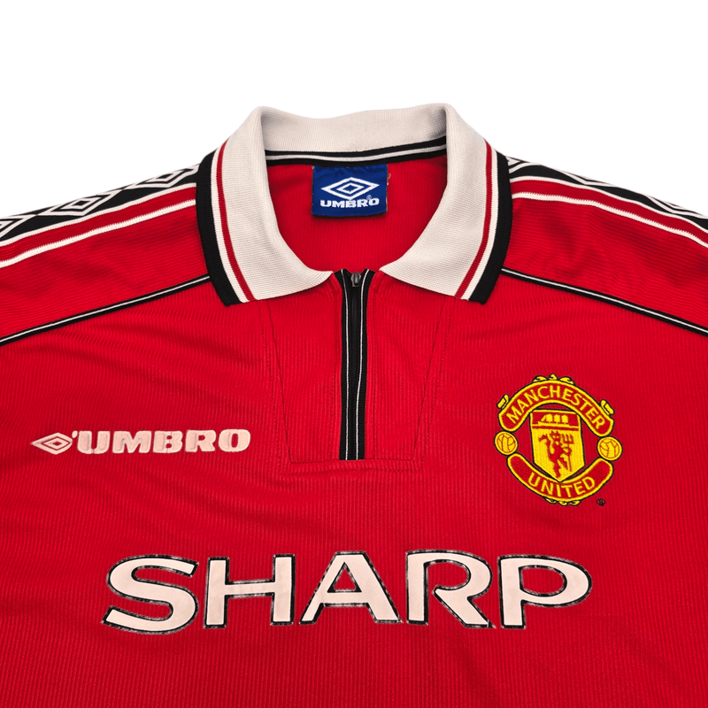 1998/99 Manchester United Home Football Shirt (L) Umbro - Football Finery - FF204290