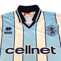 1998/99 Middlesbrough Away Football Shirt (XL) Errea #8 Gascoigne - Football Finery - FF204148