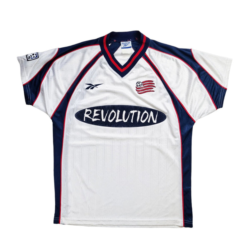 1998/99 New England Revolution Away Football Shirt (L) Reebok - Football Finery - FF202908