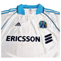 1998/99 Olympique Marseille Home Football Shirt (XL) Adidas (Centenary) - Football Finery - FF203170