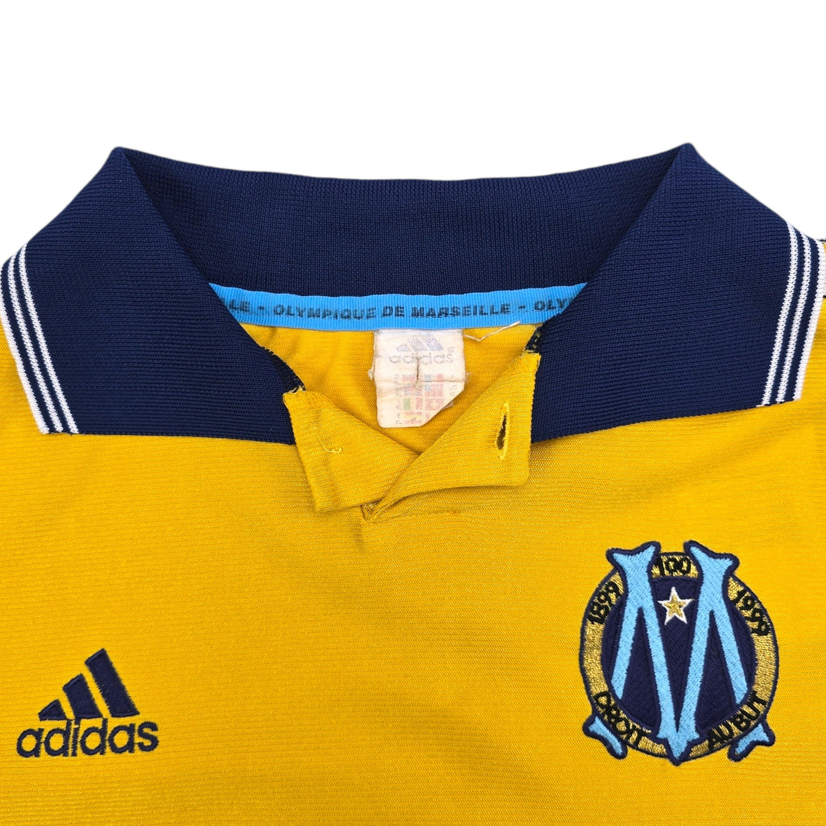 1998/99 Olympique Marseille Third Football Shirt (L) Adidas - Football Finery - FF204466