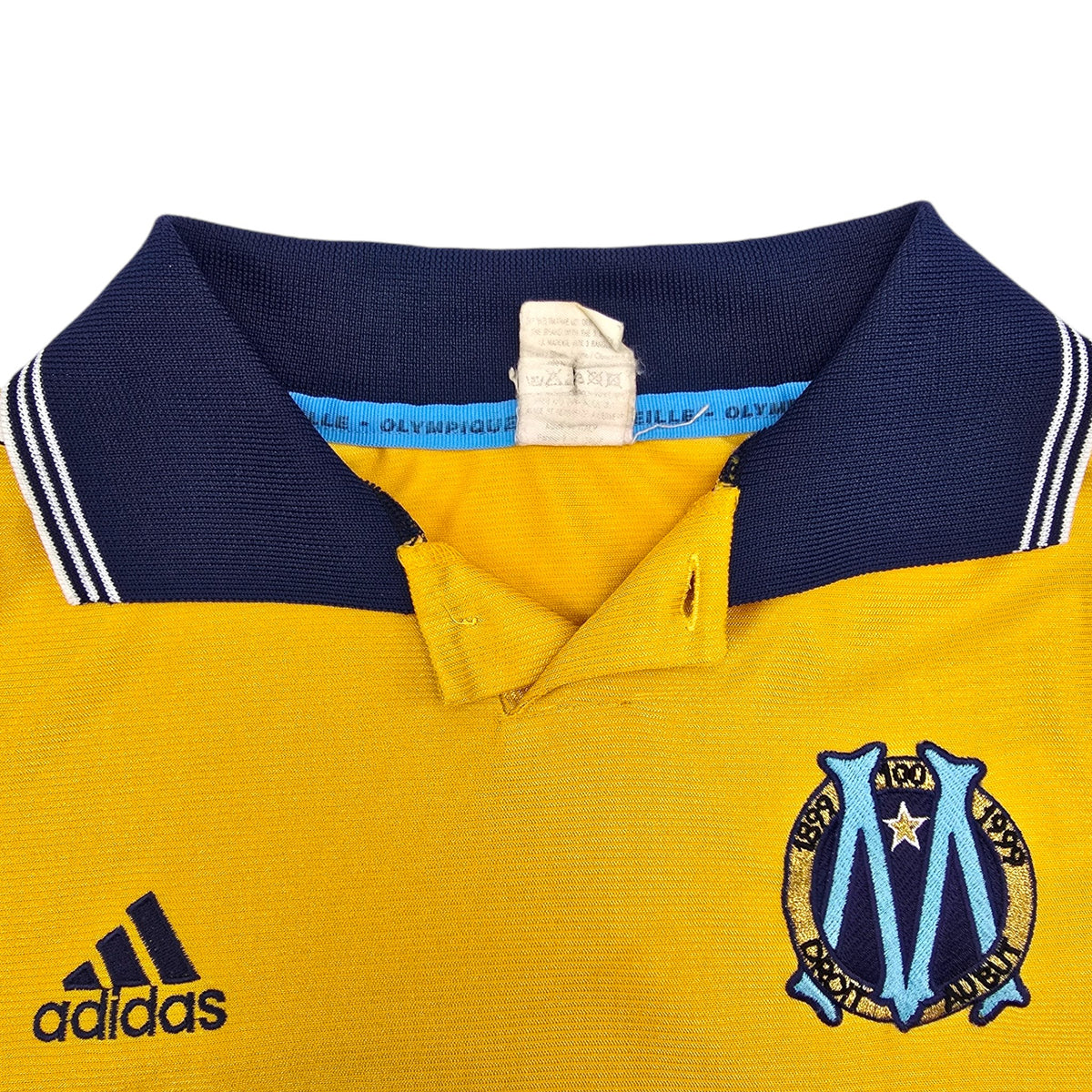 1998/99 Olympique Marseille Third Football Shirt (L) Adidas - Football Finery - FF204466