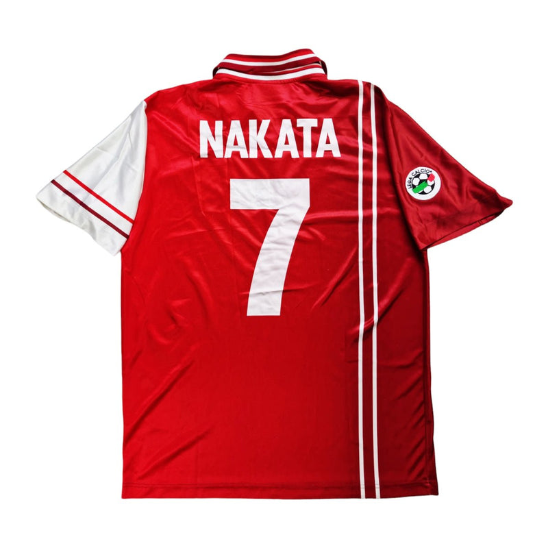 1998/99 Perugia Home Football Shirt (L) Galex #7 Nakata - Football Finery - FF202786