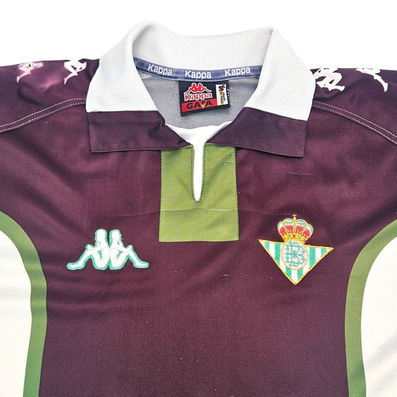 1998/99 Real Betis Away Football Shirt (S) Kappa - Football Finery - FF203412