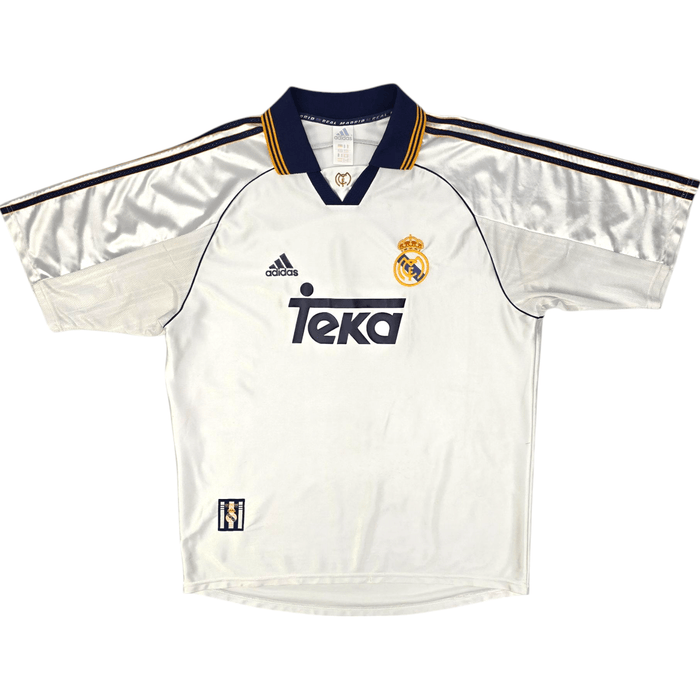 1998/99 Real Madrid Home Football Shirt (L) Adidas - Football Finery - FF300583