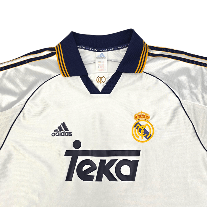 1998/99 Real Madrid Home Football Shirt (L) Adidas - Football Finery - FF300583