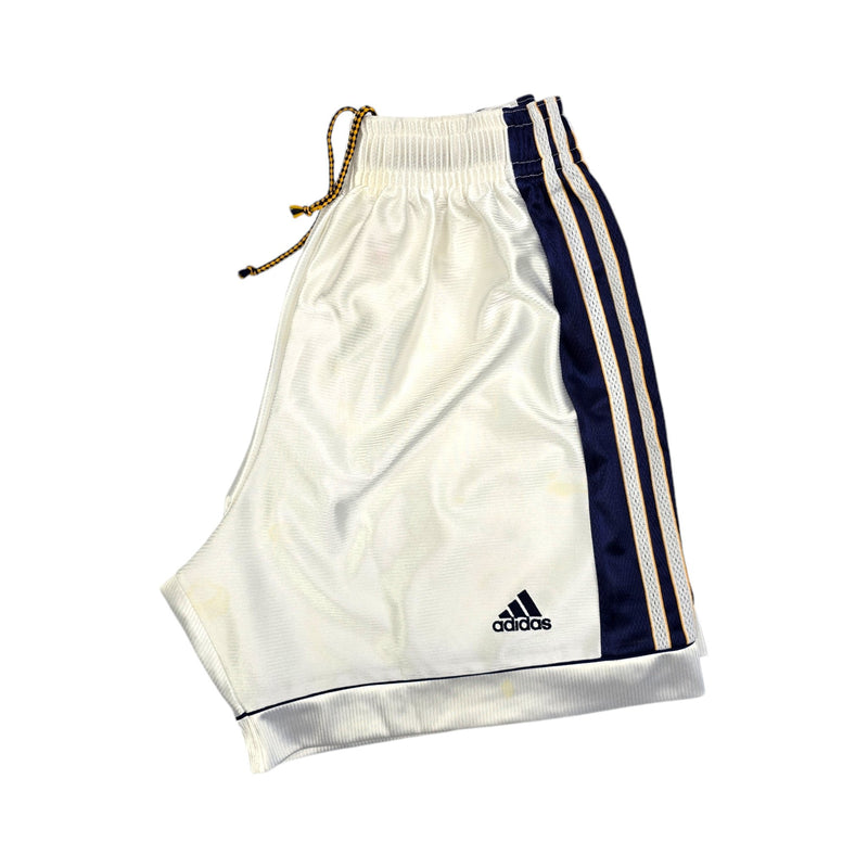 1998/99 Real Madrid Home Football Shorts (M) Adidas - Football Finery - FF204359