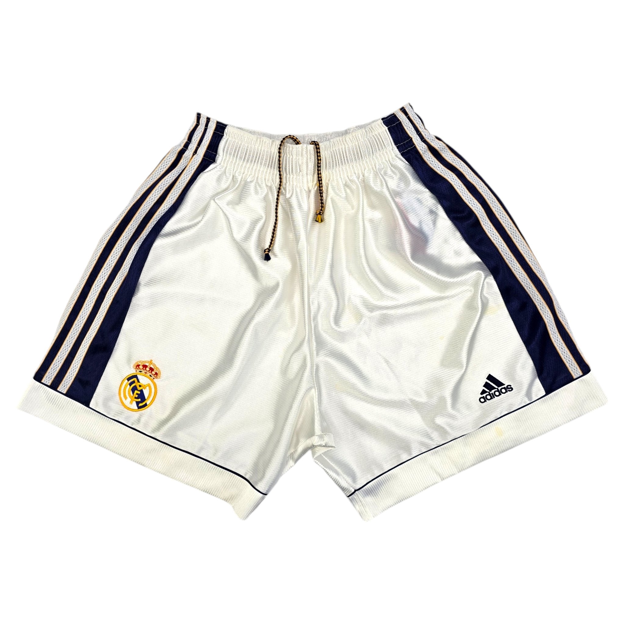 1998 99 Real Madrid Home Football Shorts M Adidas Football Finery