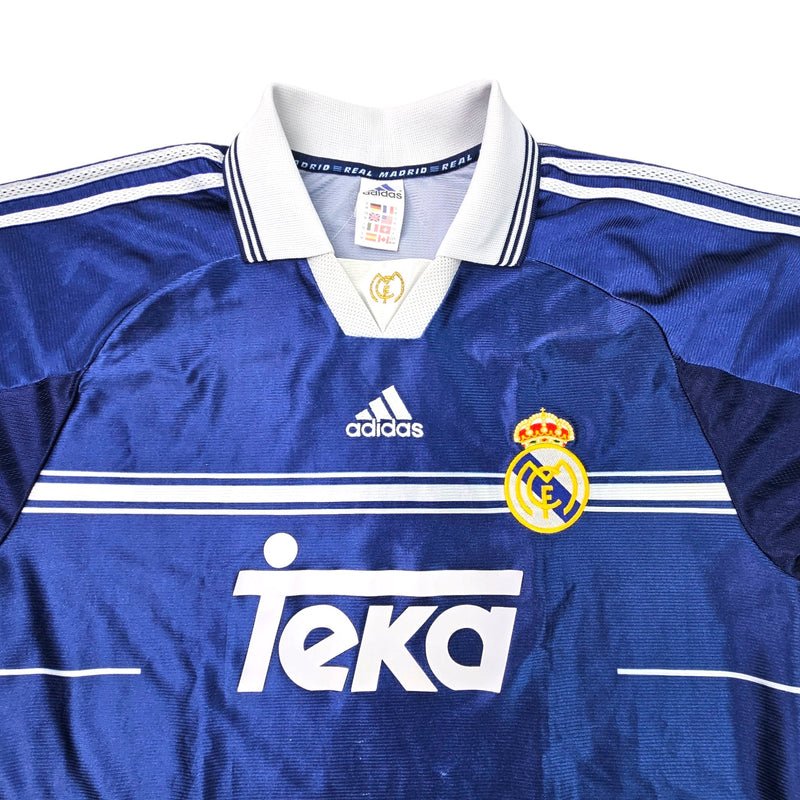 1998/99 Real Madrid Third Football Shirt (M) Adidas - Football Finery - FF203338