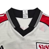 1998/99 Stuttgart Home Football Shirt (L) Adidas #11 Bobic - Football Finery - FF204427