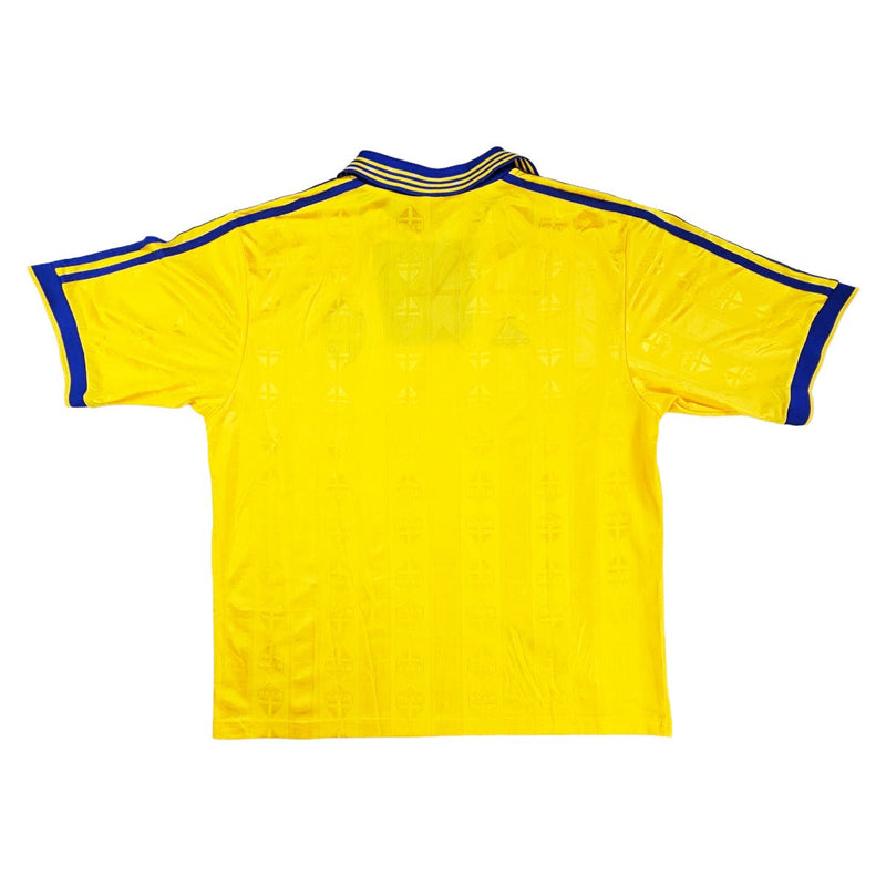 1998/99 Sweden Home Football Shirt (L) Adidas - Football Finery - FF203051