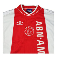 1999/00 Ajax Home Football Shirt (M) Umbro - Football Finery - FF202503