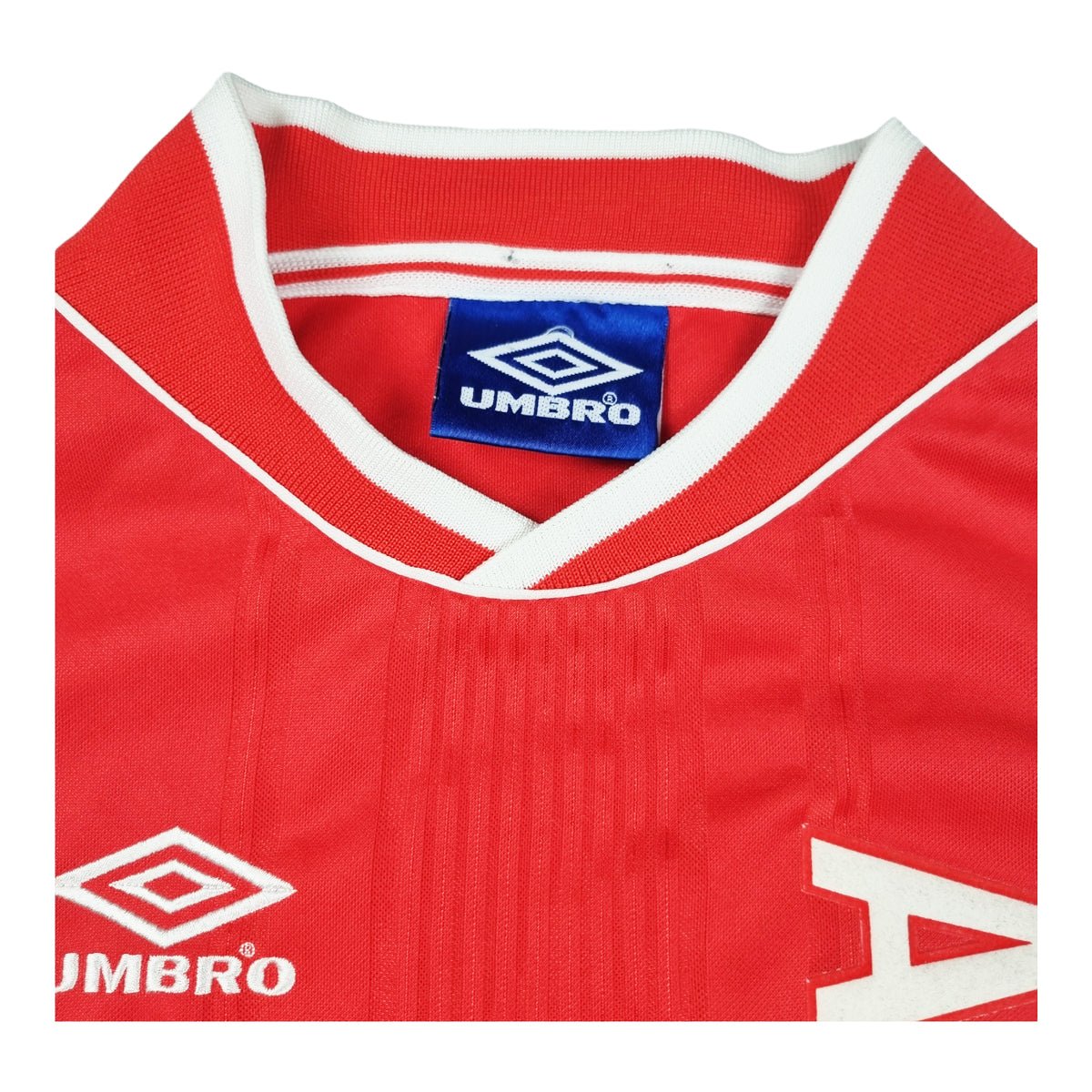 1999/00 Ajax Home Football Shirt (M) Umbro - Football Finery - FF202503