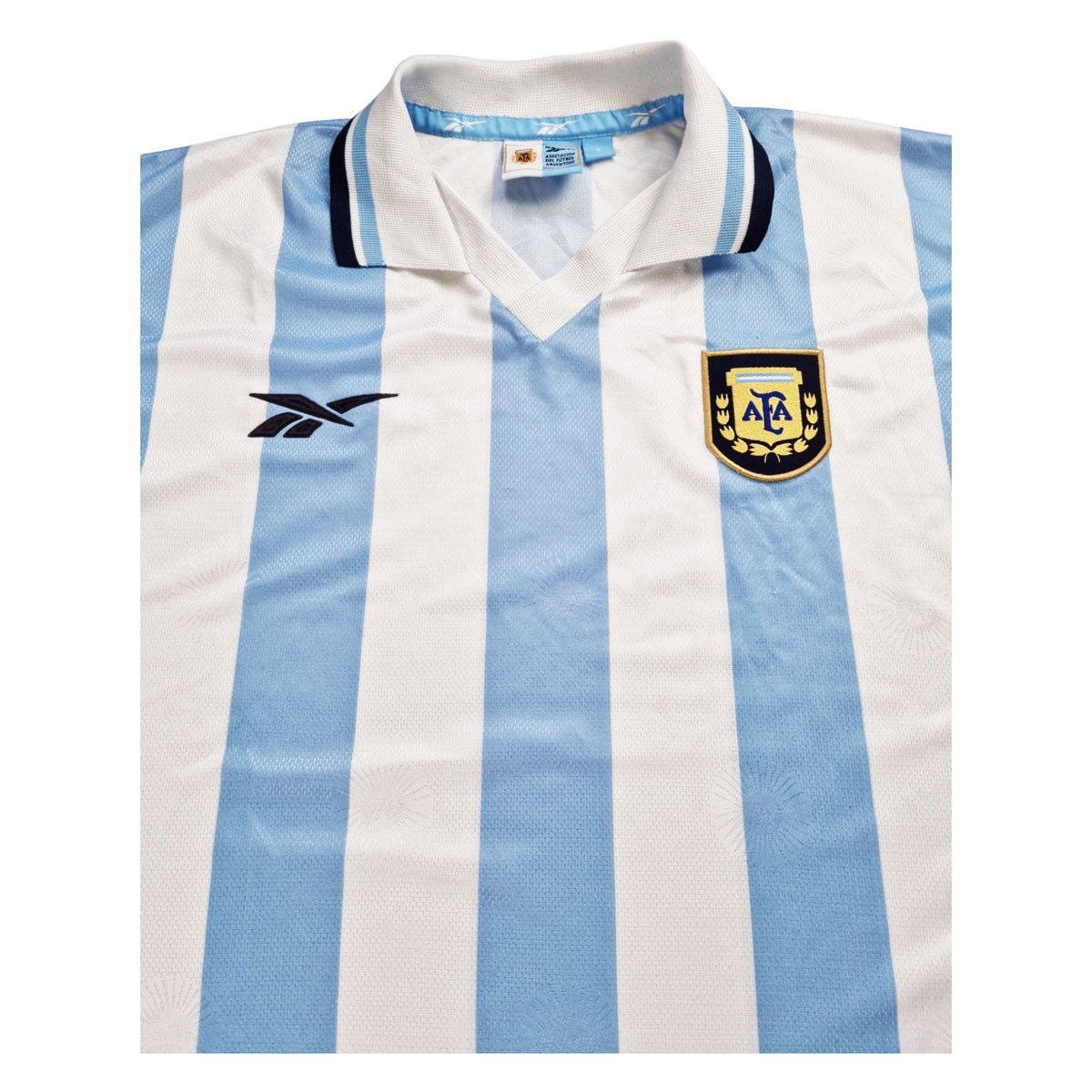 1999/00 Argentina Home Football Shirt (L) Reebok - Football Finery - FF203001