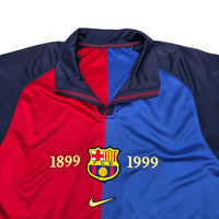 1999/00 Barcelona Home Football Shirt (L) Nike (Centenary) - Football Finery - FF204246