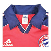 1999/00 Bayern Munich Home Football Shirt (L) Adidas #23 Hargreaves - Football Finery - FF202809