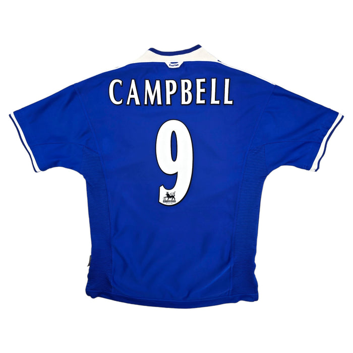 1999/00 Everton Home Football Shirt (M) Umbro #9 Campbell - Football Finery - FF204220