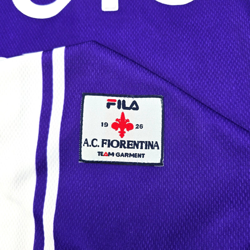 1999/00 Fiorentina Home Football Shirt (L) Fila - Football Finery - FF203887