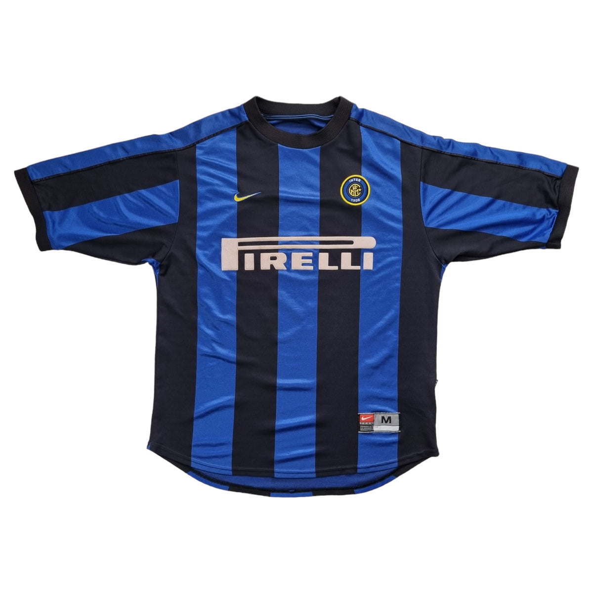 1999/00 Inter Milan Home Football Shirt (M) Nike #10 Baggio - Football Finery - FF202635