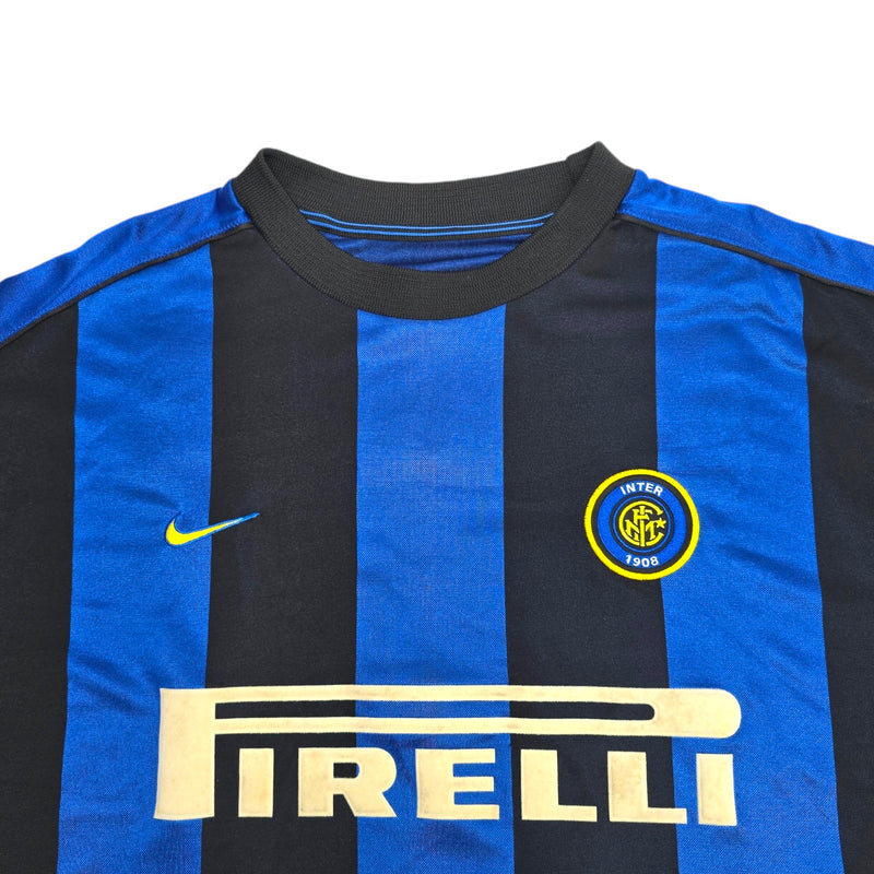 1999/00 Inter Milan Home Football Shirt (XL) Nike #31 Georgatos - Football Finery - FF204391