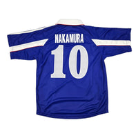 1999/00 Japan Home Football Shirt (L) Adidas #10 Nakamura - Football Finery - FF204160