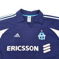 1999/00 Olympique Marseille Away Football Shirt (XL) Adidas #11 Ravanelli - Football Finery - FF204600