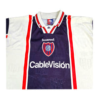 1999/00 San Lorenzo Away Football Shirt (XL) Luanvi # 18 (Netto) - Football Finery - FF202609