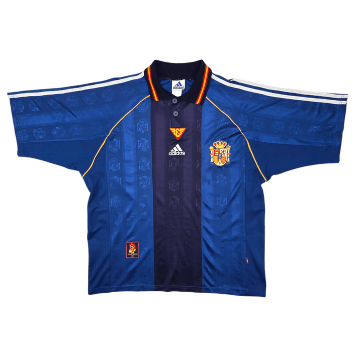 1999/00 Spain Away Football Shirt (L) Adidas - Football Finery - FF204507