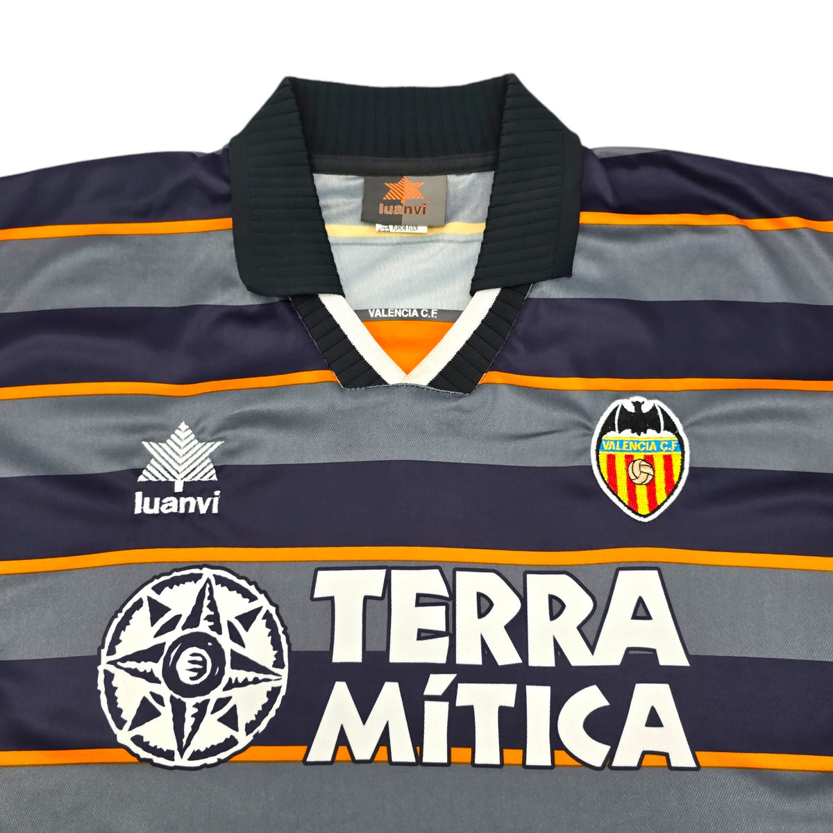 1999/00 Valencia Third Football Shirt (XL) Luanvi - Football Finery - FF204286