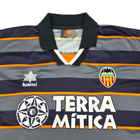 1999/00 Valencia Third Football Shirt (XL) Luanvi - Football Finery - FF204286