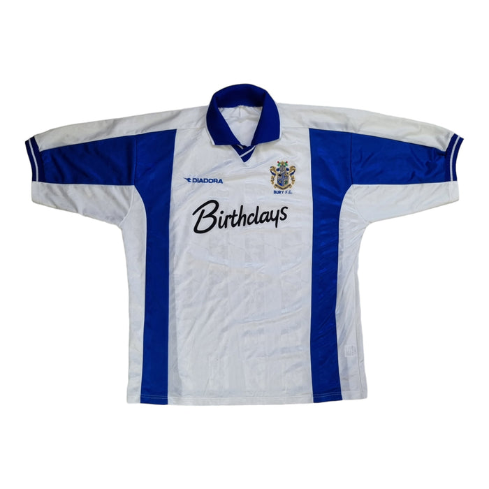 1999/01 Bury Home Football Shirt (L) Diadora - Football Finery - FF203206