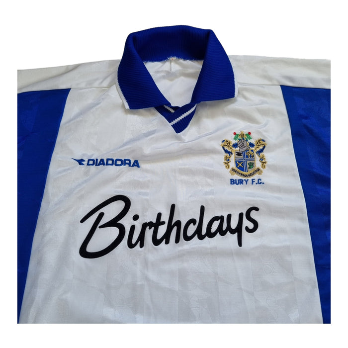 1999/01 Bury Home Football Shirt (L) Diadora - Football Finery - FF203206