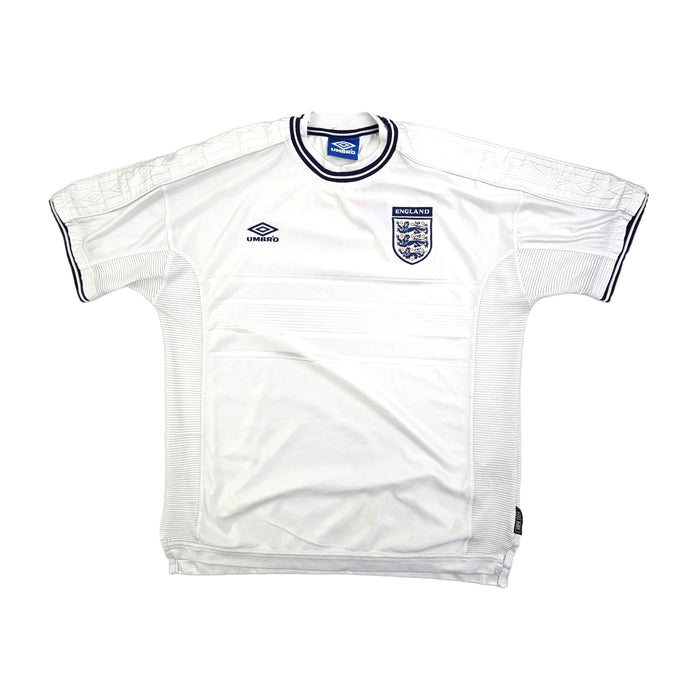 1999/01 England Home Football Shirt (XL) Umbro - Football Finery - FF203542