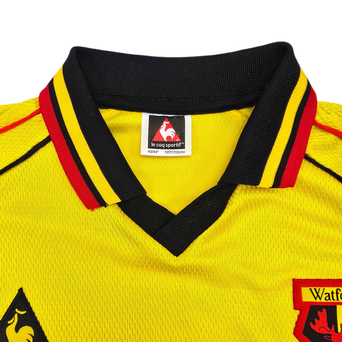 1999/01 Watford Home Football Shirt (XL) Le Coq Sportif - Football Finery - FF204446