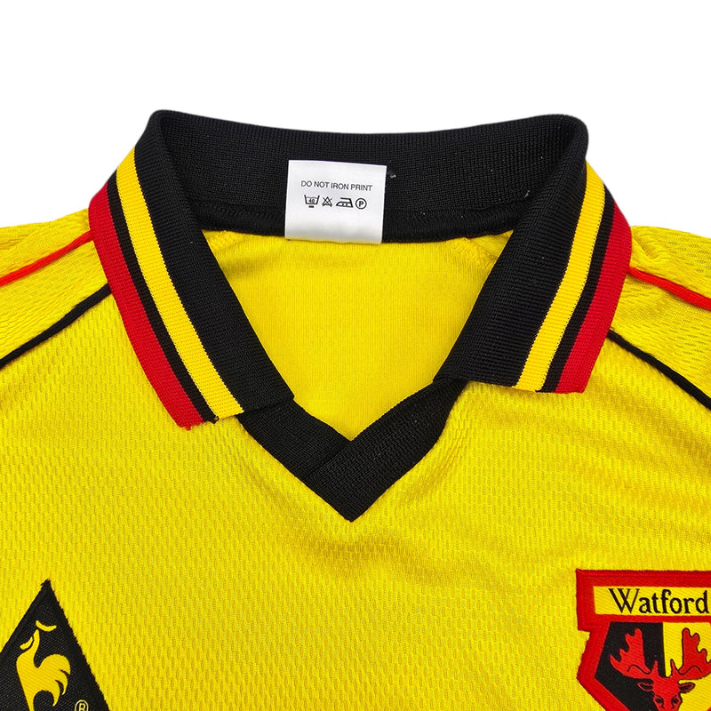 1999/01 Watford Home Football Shirt (XL) Le Coq Sportif - Football Finery - FF204446