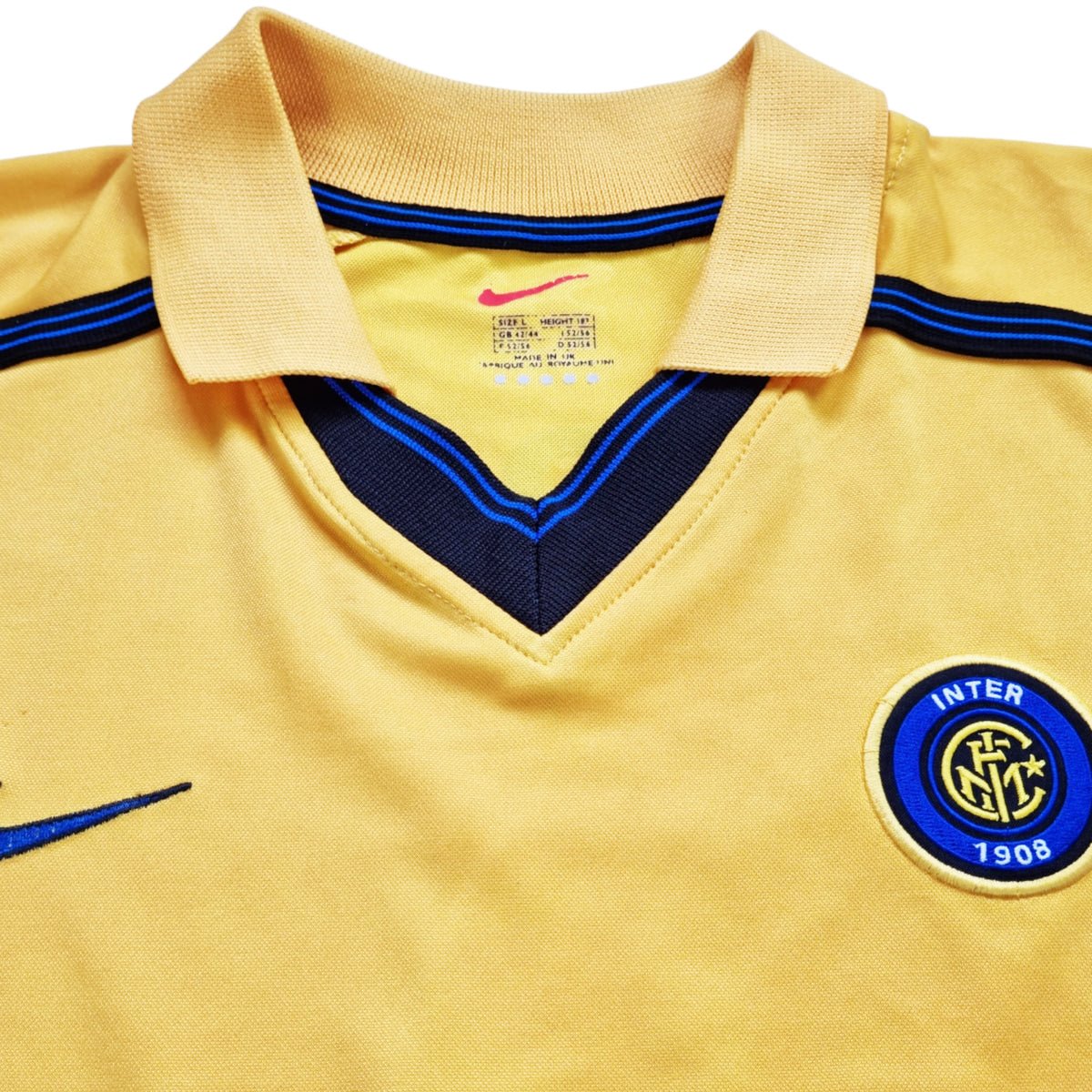 1999/2000 Inter Milan Third Football Shirt (L) Nike #14 Seedorf - Football Finery - FF202636