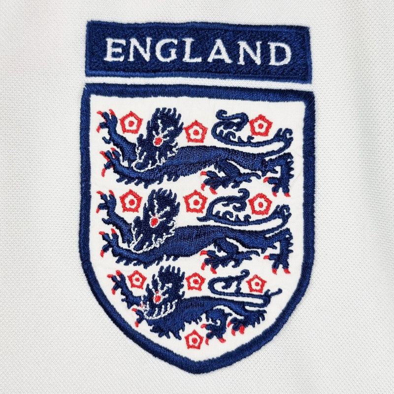 1999/2001 England Home (M) Umbro #9 Shearer - Football Finery - FF202469