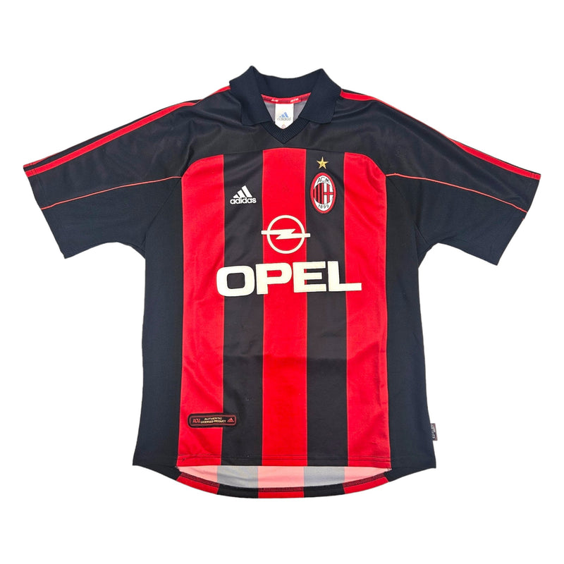 2000/01 AC Milan Home Football Shirt (L) Adidas # 10 Boban - Football Finery - FF203063