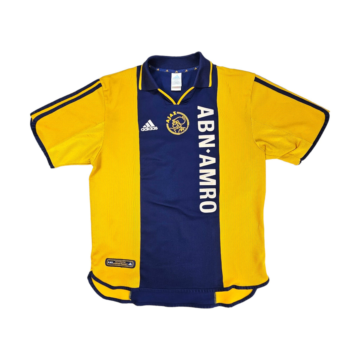 2000/01 Ajax Away Football Shirt (L) Adidas #11 Grønkjær (Centenary) - Football Finery - FF203269