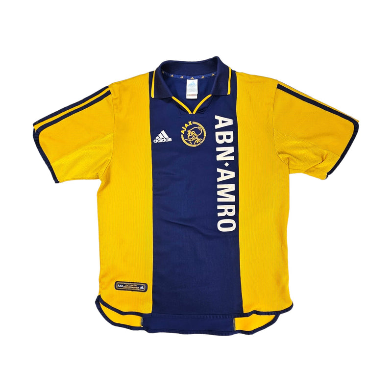 2000/01 Ajax Away Football Shirt (L) Adidas #11 Grønkjær (Centenary) - Football Finery - FF203269