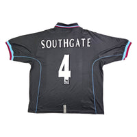 2000/01 Aston Villa Away Football Shirt (L) Diadora #4 Southgate - Football Finery - FF203688