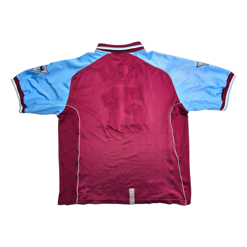 2000/01 Aston Villa Home Football Shirt (L) Diadora - Football Finery - FF203632