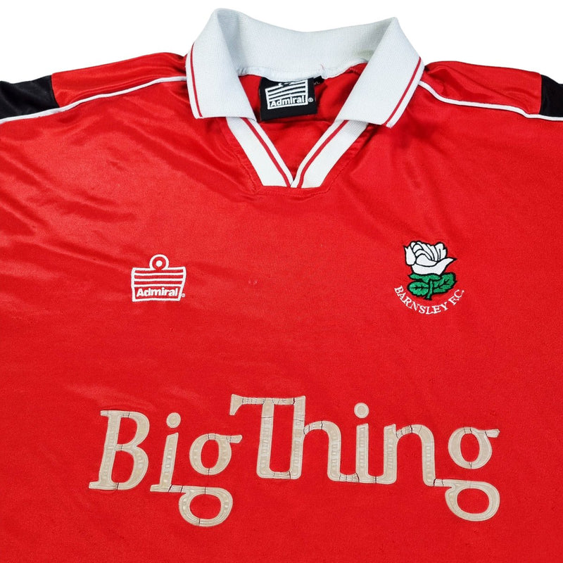 2000/01 Barnsley Home Football Shirt (XL) Admiral - Football Finery - FF202596