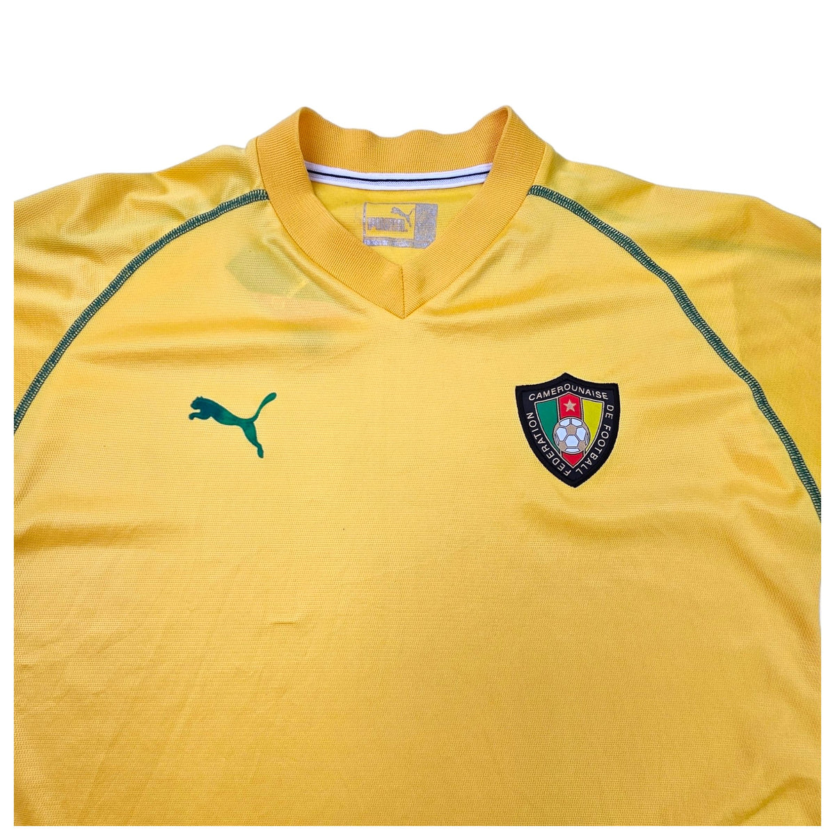 2000/01 Cameroon Training Shirt (M) Puma - Football Finery - FF203259