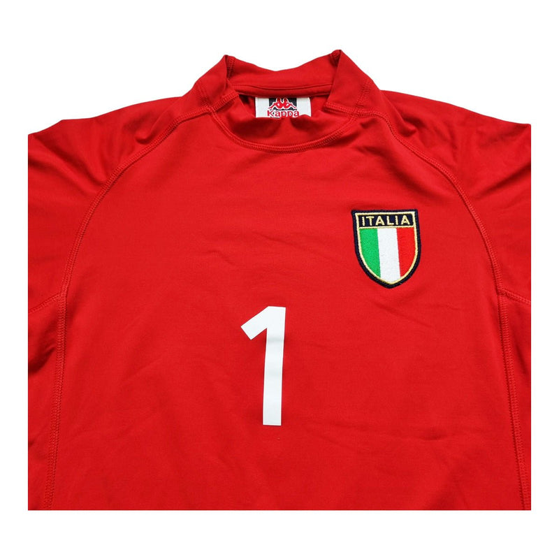 2000/01 Italy Goal Keeper Shirt (M) Kappa #1 Buffon - Football Finery - FF202718