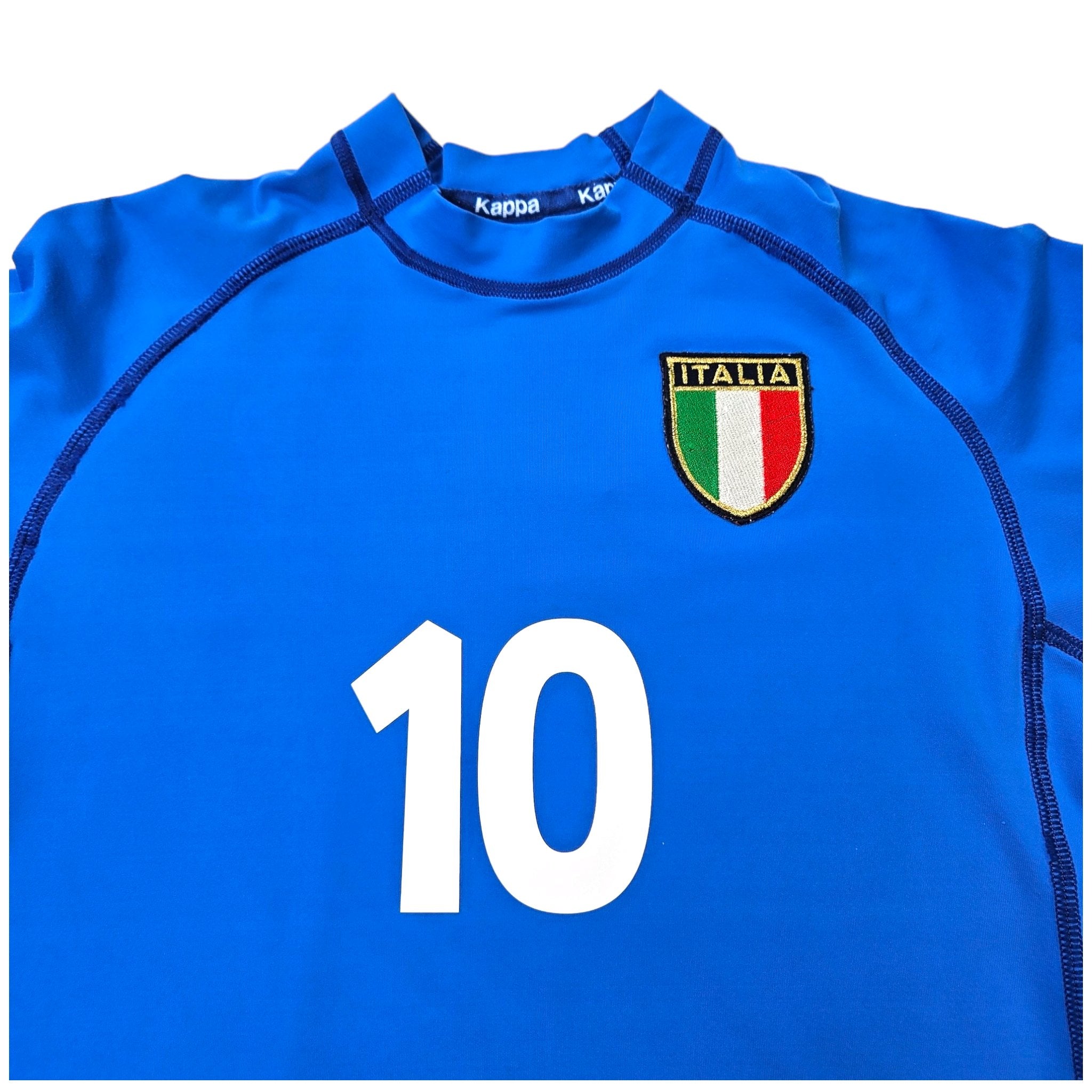 2000/01 Italy Home Football Shirt (L) Kappa #10 Del Piero – Football Finery