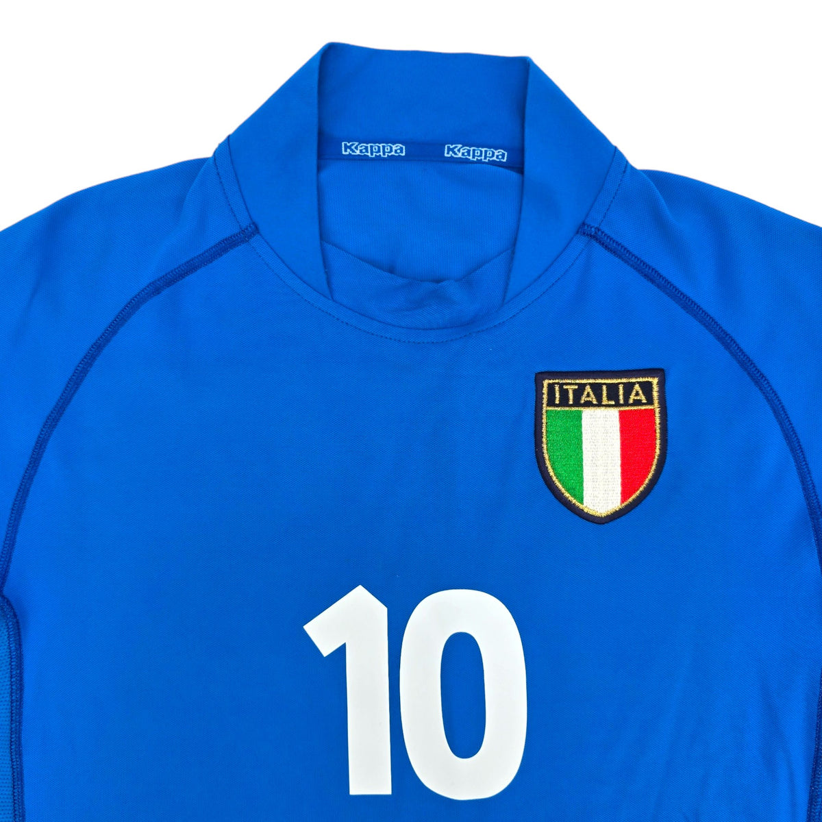 2000/01 Italy Home Football Shirt (L) Kappa #10 Del Piero - Football Finery - FF203951