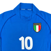 2000/01 Italy Home Football Shirt (L) Kappa #10 Del Piero - Football Finery - FF203951